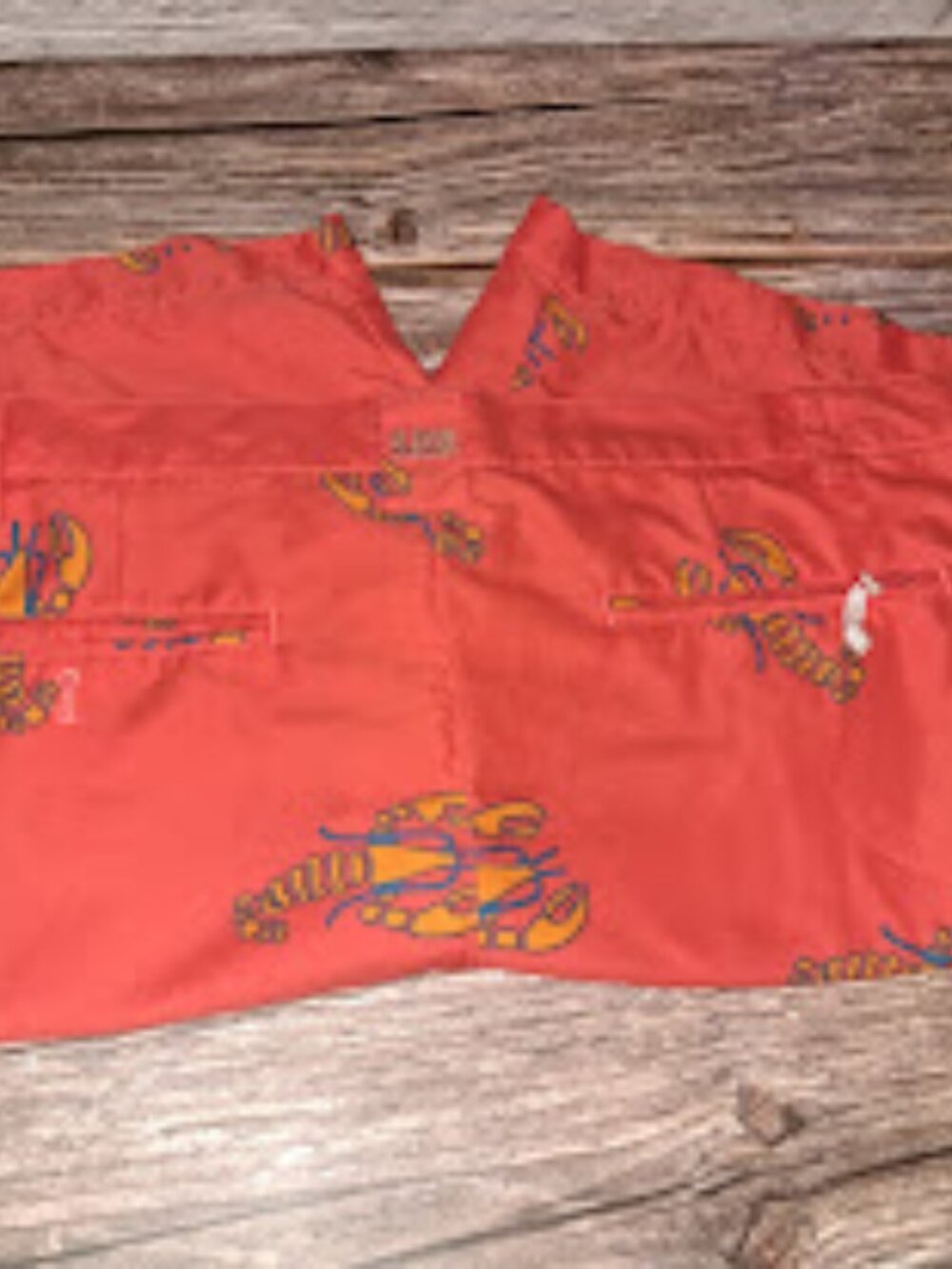Blaze-in‎ Sportswear Men's Hybrid shorts Orange and lobsters size 40